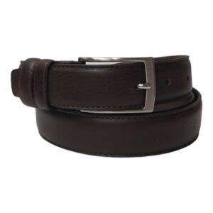 CI0249M110 Cintura in vera pelle Art.539 Mis.110 (taglia 44)L.3 cm Col. Marrone